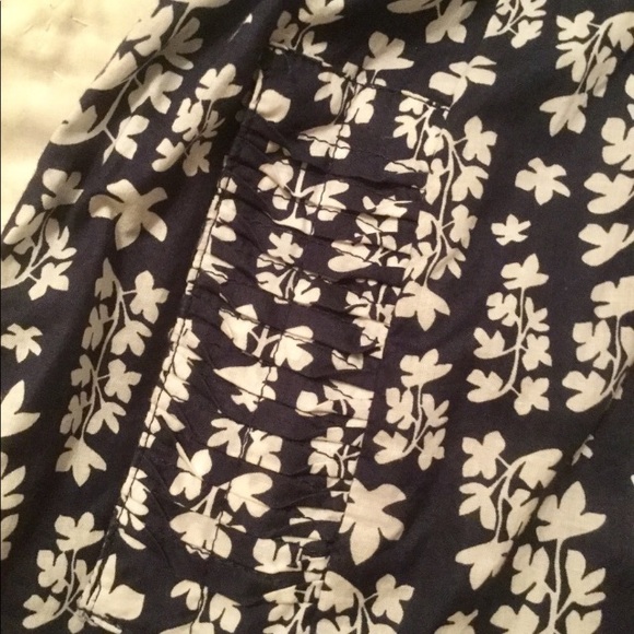 2 for $15🎈White and blue flower print dress. - Picture 5 of 8